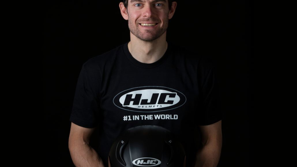 Cal Crutchlow HJC Helmets
